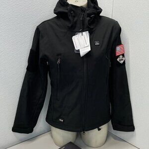 Dewbu Women’s Softshell Heated Jacket – Black